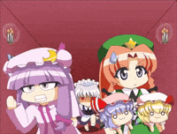 Run Patchouli GIF