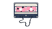Cassette Sticker by nettwerkmusic