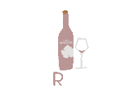 casamagoni wine winery vineyard rosé Sticker