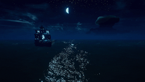 Ghost Ship Scream GIF by Sea of Thieves
