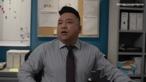 Panicking Oh No GIF by Kim's Convenience