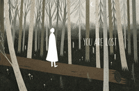 forest trees GIF