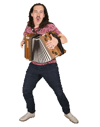 shake accordion Sticker by folkshilfe