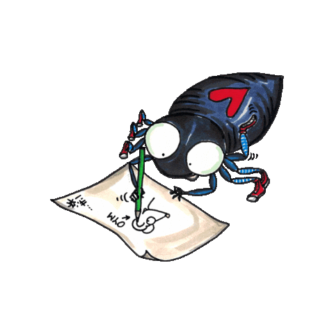 Happy Drawing Sticker