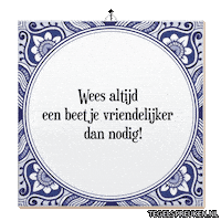 Respect Spreuk Sticker by Tegelspreuken.nl
