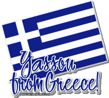 greece profile STICKER