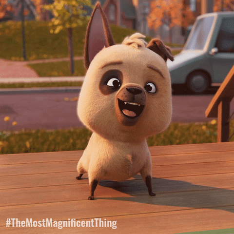 Excited Dog GIF by Treehouse Direct