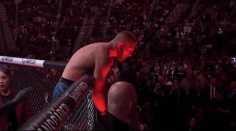 Mixed Martial Arts Shrug GIF by UFC