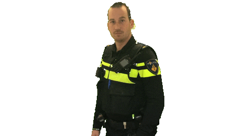 Agent Uniform Sticker by Politie De Waarden