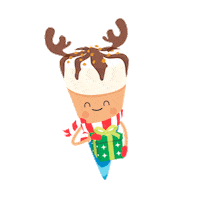 Ice Cream Santa Sticker by Helados Sensación