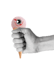 Ice Cream Hand Sticker by jojojo