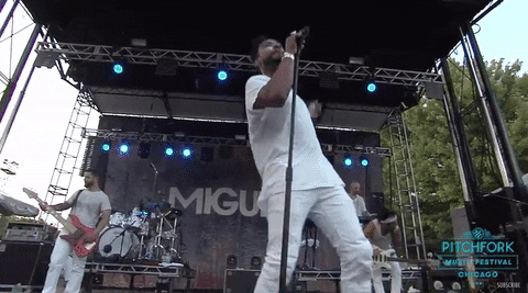 pitchfork music festival miguel GIF by Pitchfork
