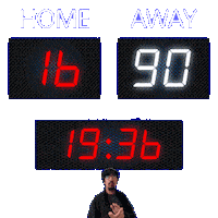 90 Away Sticker