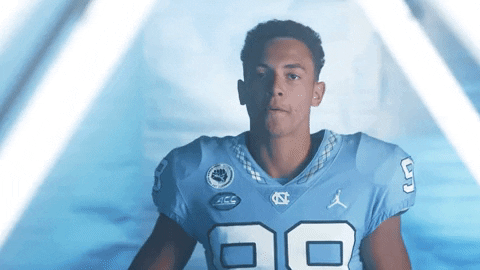 North Carolina Football GIF by UNC Tar Heels