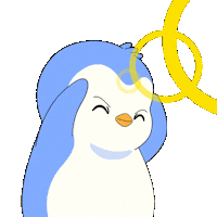 Think About It Sticker by Pudgy Penguins