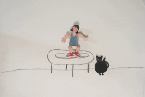 elizabethbisbing giphygifmaker trampoline littlebettyjane elizabethbisbing GIF