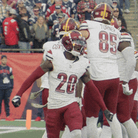 Lets Go Football GIF by Washington Commanders