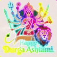 goodvibewishes navratri indian festival hindu festival jai mata di GIF