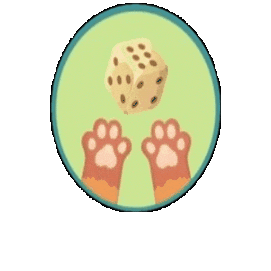 Diceandcats Sticker by Campustech.fr