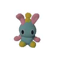 tiny_horror art sonic craft sonic the hedgehog Sticker