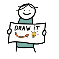 Drawing Sketchnotes Sticker by Debetekenaar