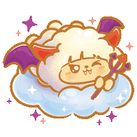 Halloween Devil Sticker