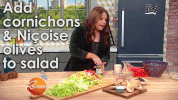 rachel salad GIF by Rachael Ray Show