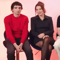 Surprised Millie Bobby Brown GIF