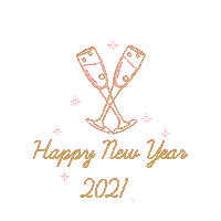 Happy New Year Party Sticker