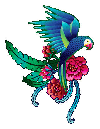 Bird Jungle Sticker