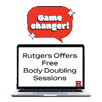 Rutgers Bodydouble Sticker by rustudenthealth