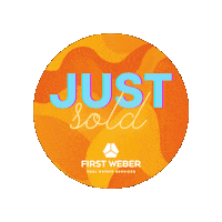 Realestate Justsold Sticker by First Weber