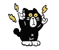 Rock 貓 Sticker