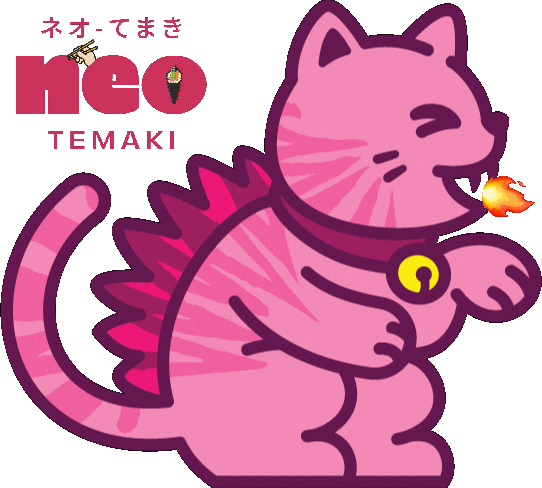 Neo Temaki Sticker by Gildie Siasico