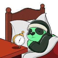 Tired Good Morning Sticker by SuperVerse