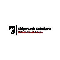 ChipmunkSolutions chipmunk chipmunk solutions chipmunksolutions einfachschnellpräzise Sticker