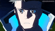 Stressed Cold Sweat GIF by Cyberpunk: Edgerunners