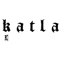 Katla Sticker by Strejfer