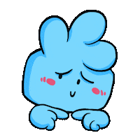 Blush Blushing Sticker