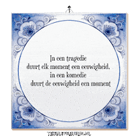 Moment Spanning Sticker by Tegelspreuken.nl