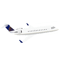 Vacation Crj200 Sticker by Air Wisconsin