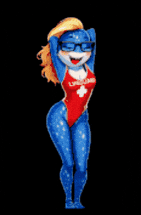 Omyraspbery dance shark zero two omyraspbery GIF