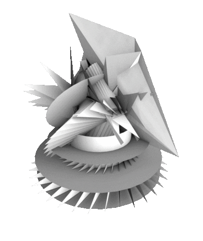 Glitch Rotating Sticker by tracheotommy