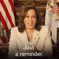 Dont Forget Kamala Harris GIF by The Democrats