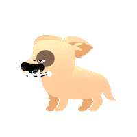 SnejMommsen dog angry doggo fuming Sticker