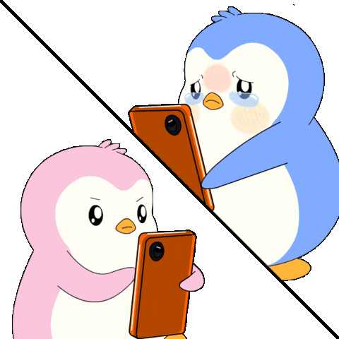 Angry Make Up Sticker by Pudgy Penguins