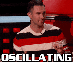 oscillating adam levine GIF by The Voice