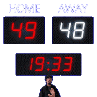 48 Away Sticker