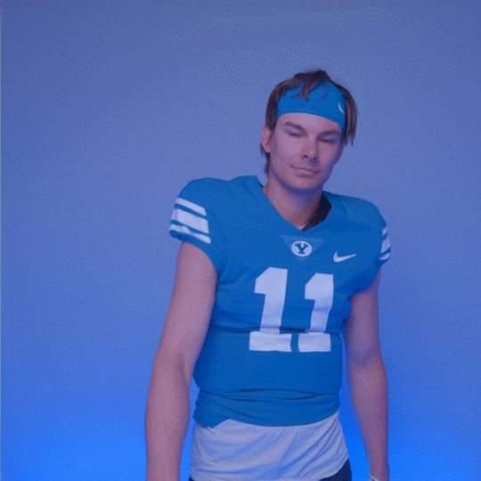 Byu Football Sport GIF by BYU Cougars