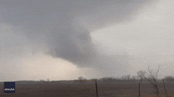 Funnel Cloud Looms as Tornadoes Warned in Iowa